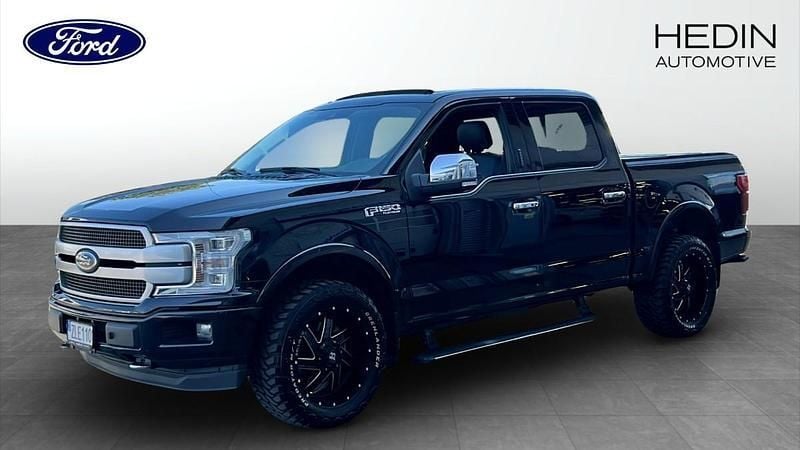 Svart (black) Begagnad 2018 Ford F-150 Pickup | 539 000 kr (Lite dyr) - Bild 1/4