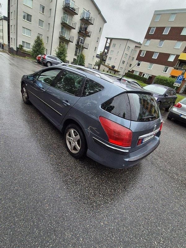 Grå Begagnad 2007 Peugeot 407 Kombi | 30 000 kr (Marknadspris) - Bild 1/4