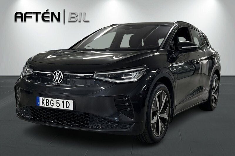Mörkgrå Begagnad 2021 VW ID.4 GTX SUV | 384 900 kr (Marknadspris) - Bild 1/4