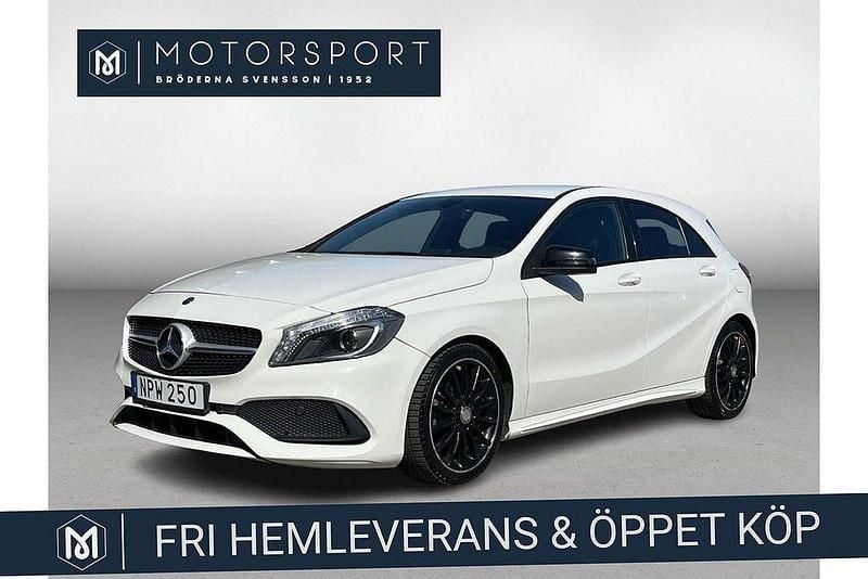 Vit Begagnad 2014 Mercedes A180 AMG Halvkombi | 139 900 kr (Marknadspris) - Bild 1/3