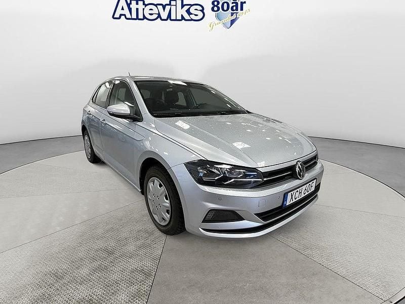 Silver Begagnad 2020 VW Polo Halvkombi | 148 900 kr (Marknadspris) - Bild 1/4