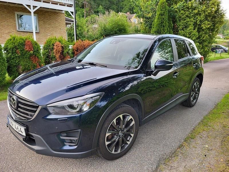 Blå Begagnad 2015 Mazda CX-5 Optimum SUV | 115 000 kr - Bild 1/4