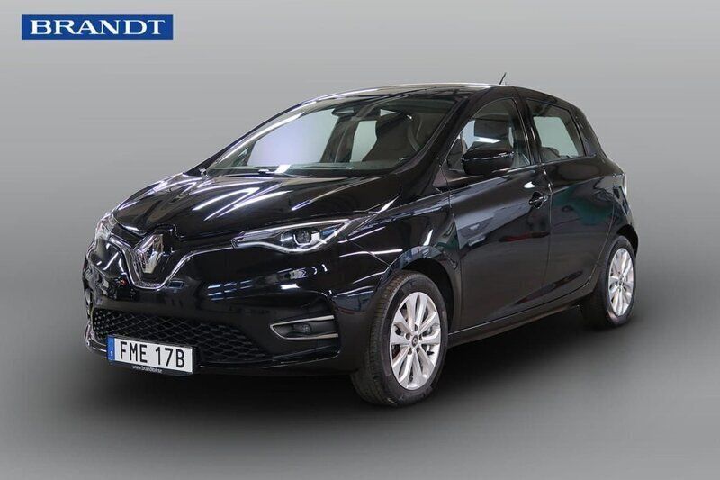 Svart Begagnad 2022 Renault Zoe Zen Halvkombi | 179 900 kr (Marknadspris) - Bild 1/4
