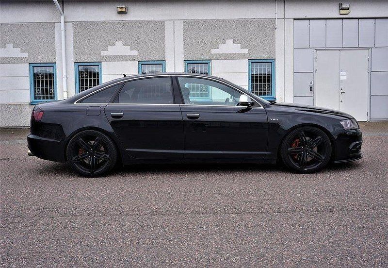 Begagnad Audi A6 S-Line 232 HK (170 kW) 2008 Svart Sedan