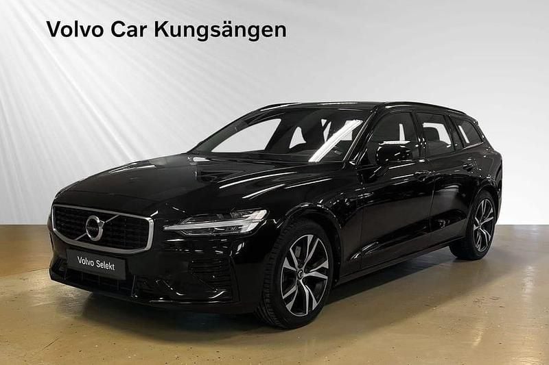 Svart Begagnad 2020 Volvo V60 R-Design Kombi | 339 900 kr (Marknadspris) - Bild 1/3