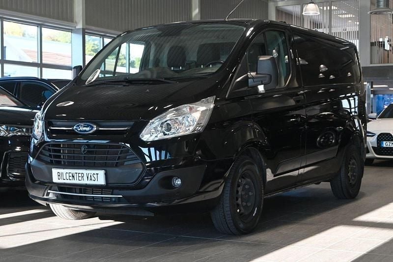 Svart Begagnad 2018 Ford Transit Custom Trend Van | 129 000 kr (Superpris) - Bild 1/4