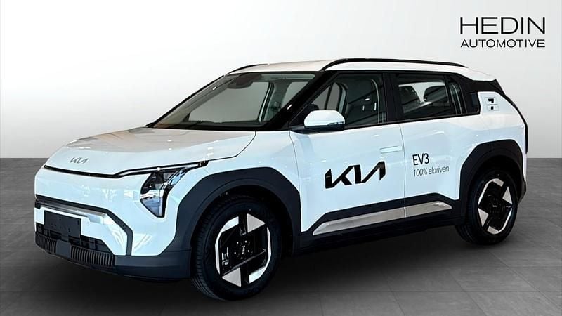 Vit (white) Ny 2025 Kia EV3 SUV | 439 900 kr - Bild 1/4