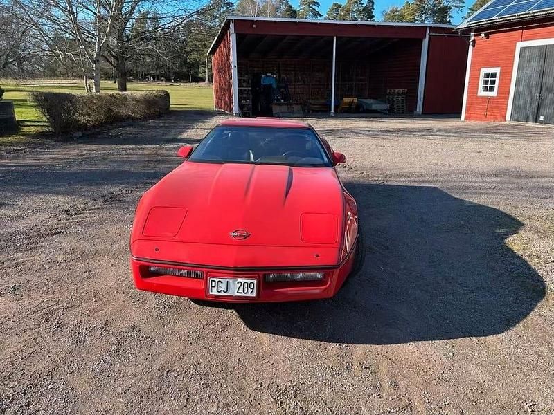 Begagnad Chevrolet Corvette C4 381 HK (280 kW) 1990 Röd Sportkupé