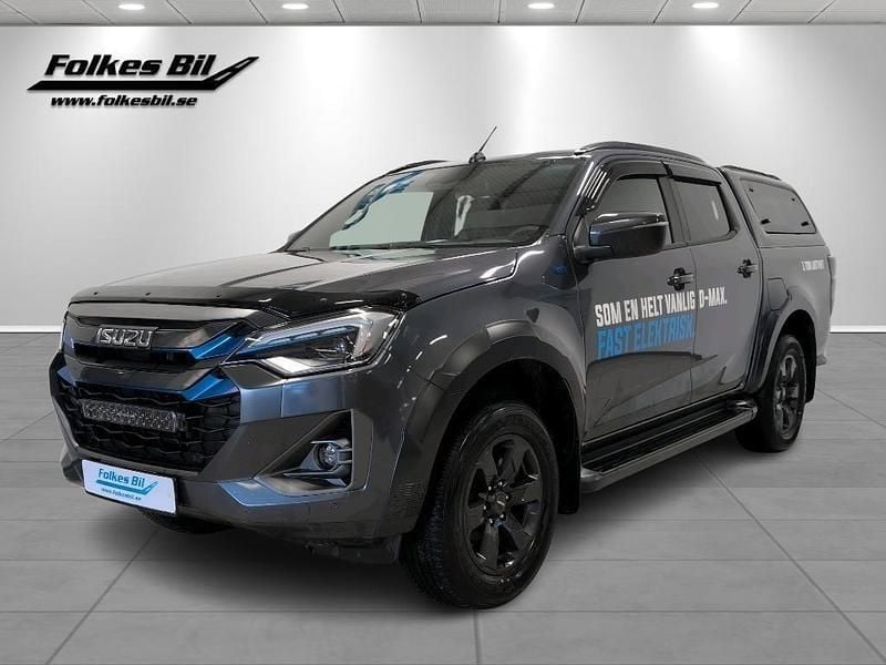 Grå (obsidian gray metallic) Ny 2025 Isuzu D-Max Van | 862 375 kr - Bild 1/4
