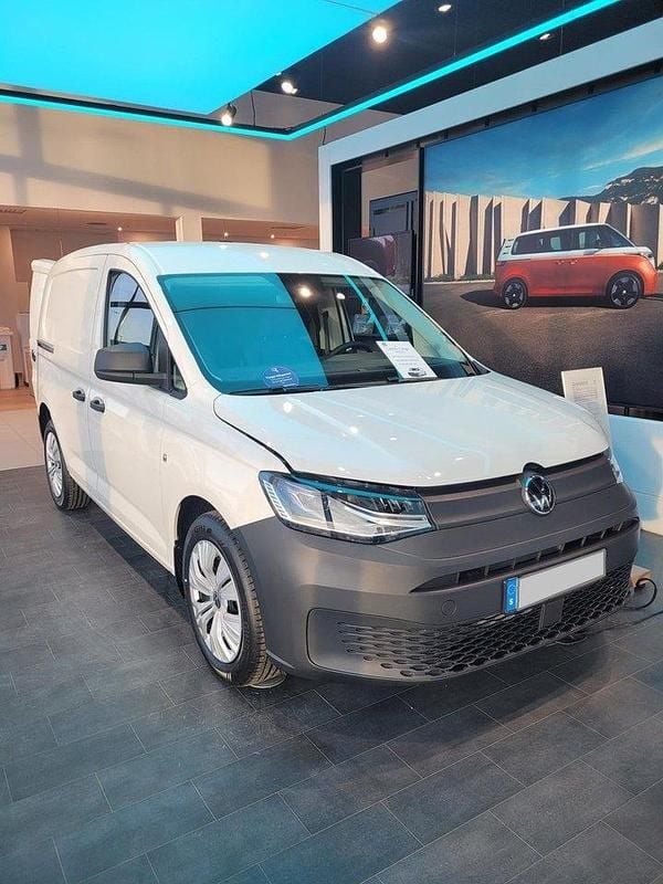 Vit (candyvit) Ny 2025 VW Caddy Minibuss | 480 000 kr (Marknadspris) - Bild 1/4