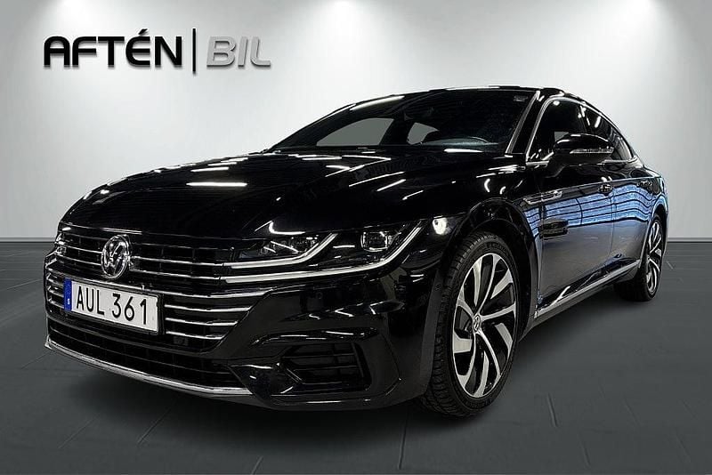 Svart Begagnad 2018 VW Arteon R-line Halvkombi | 249 800 kr (Marknadspris) - Bild 1/3