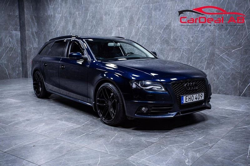 Blå Begagnad 2010 Audi A4 S-Line Kombi | 74 800 kr (Lite dyr) - Bild 1/4