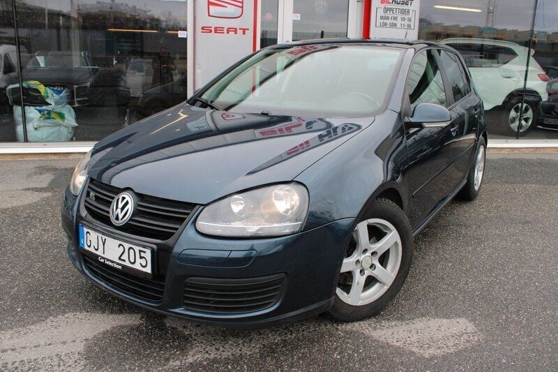 Mörkblå (blå) Begagnad 2008 VW Golf VI GT Halvkombi | 64 900 kr (Marknadspris) - Bild 1/4
