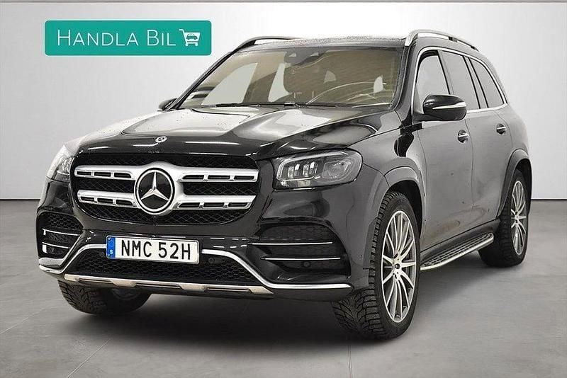 Svart Begagnad 2020 Mercedes GLS400 AMG SUV | 659 900 kr (Bra pris) - Bild 1/4