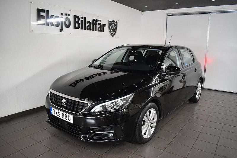 Svart Begagnad 2017 Peugeot 308 Halvkombi | 127 500 kr (Marknadspris) - Bild 1/4