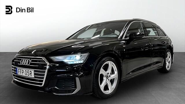 Brilliantsvart Begagnad 2022 Audi A6 S-Line Kombi | 399 000 kr (Marknadspris) - Bild 1/4