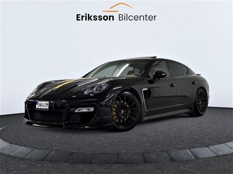 Svart Begagnad 2010 Porsche Panamera S Sedan | 249 900 kr - Bild 1/4