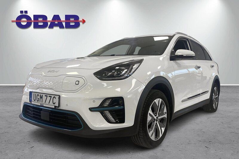 Vit Begagnad 2021 Kia e-Niro Advance SUV | 268 900 kr (Marknadspris) - Bild 1/4