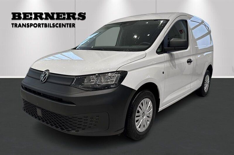 Vit Ny 2025 VW Caddy Minibuss | 306 750 kr (Marknadspris) - Bild 1/4