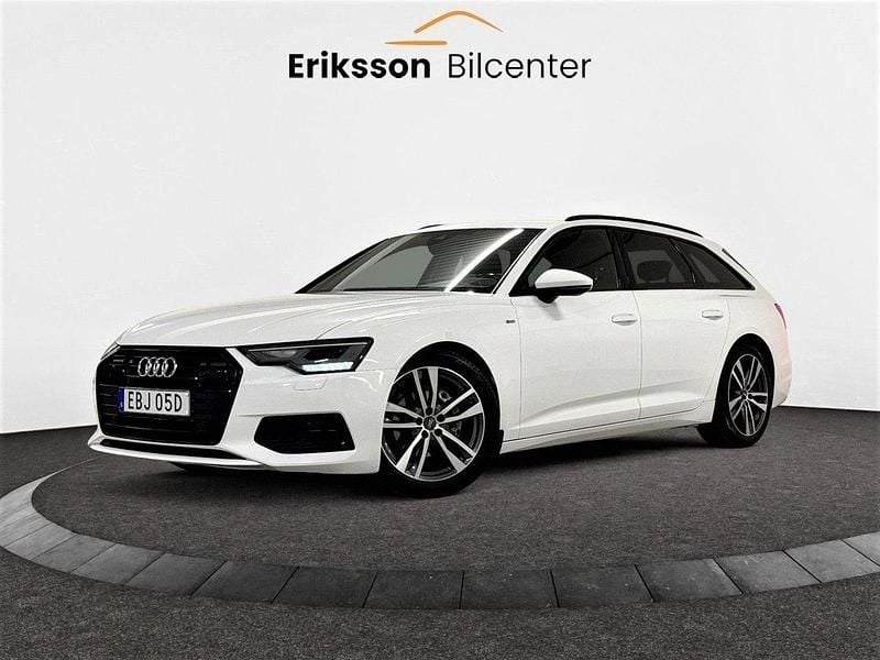 Vit Begagnad 2019 Audi A6 S-Line Kombi | 239 900 kr (Marknadspris) - Bild 1/4