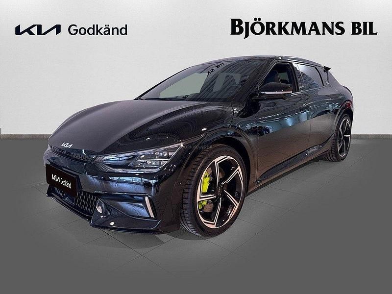 Svart Begagnad 2022 Kia EV6 SUV | 544 900 kr - Bild 1/4