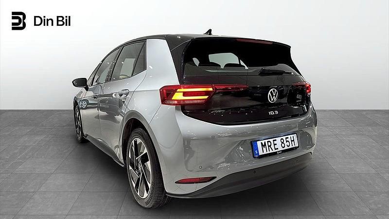 Begagnad VW ID.3 Pro Performance 150 kW (204 HK) 2022 Grå Halvkombi