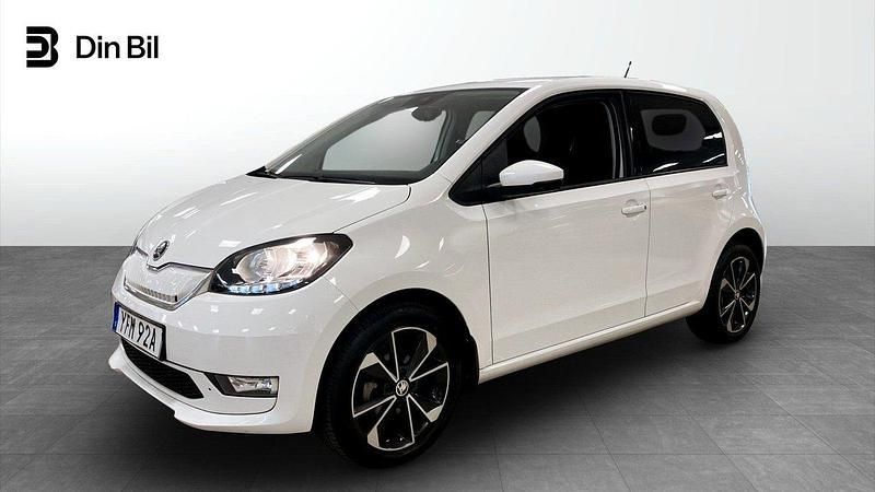 Vit Begagnad 2020 Skoda Citigo-e IV Style Halvkombi | 149 900 kr - Bild 1/4