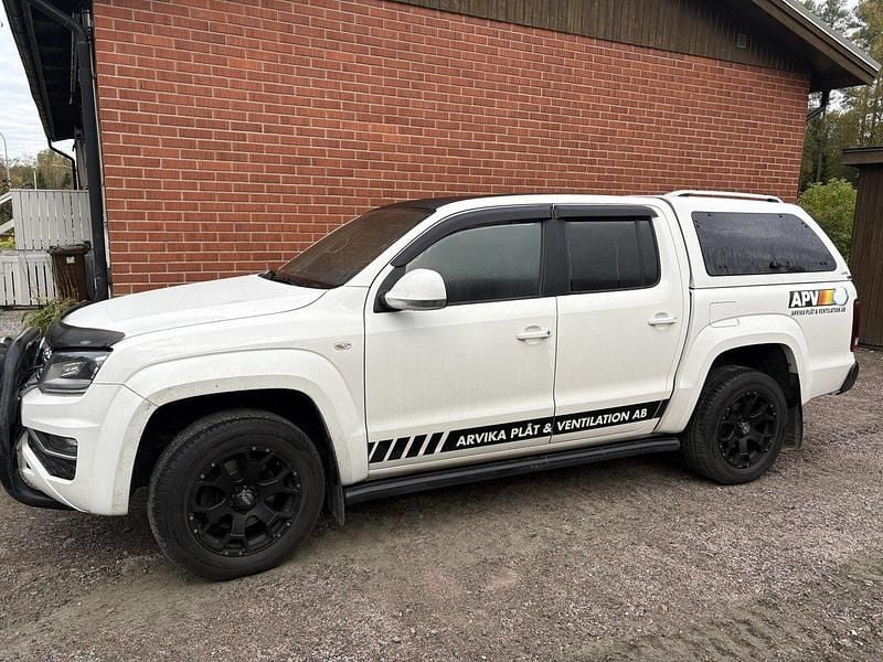 Vit Begagnad 2019 VW Amarok Pickup | 285 000 kr (Superpris) - Bild 1/4