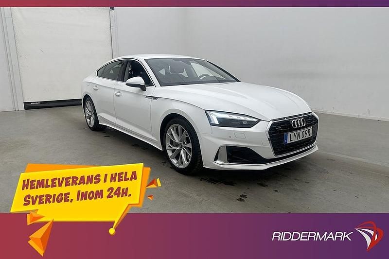 Begagnad Audi A5 Sportback 265 HK (194 kW) 2020 Vit Halvkombi
