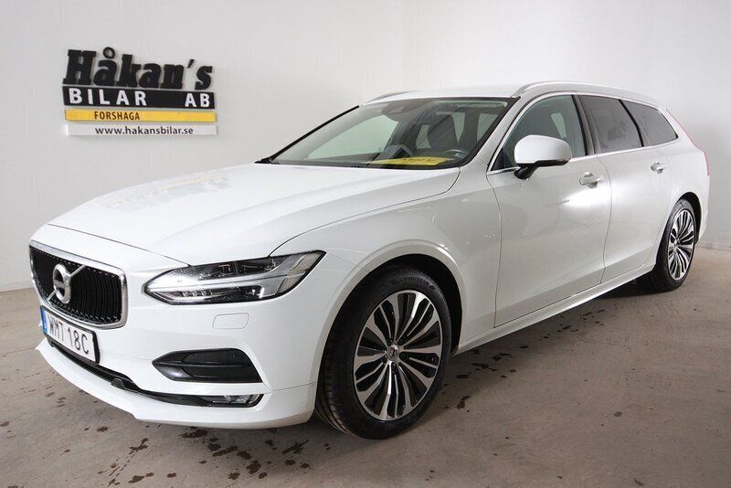 Vit Begagnad 2020 Volvo V90 Momentum Kombi | 299 500 kr (Marknadspris) - Bild 1/4