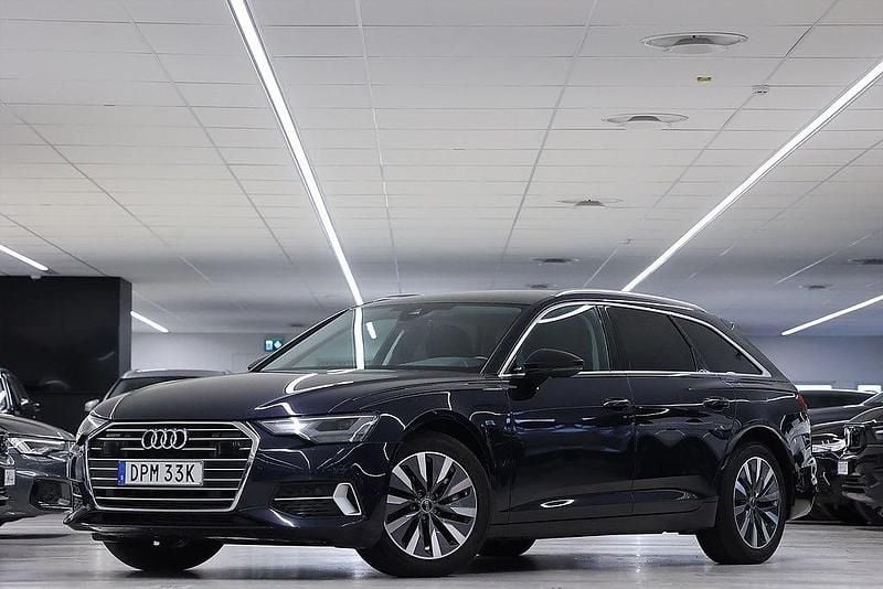 Begagnad Audi A6 Comfort 299 HK (219 kW) 2023 Blå Kombi