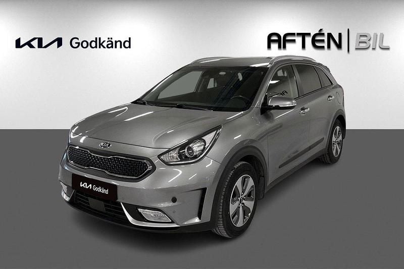 Grå Begagnad 2018 Kia Niro Advance SUV | 189 900 kr (Marknadspris) - Bild 1/3