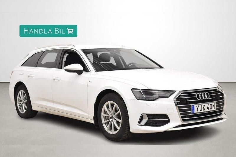 Begagnad Audi A6 Sport 204 HK (150 kW) 2019 Vit Kombi