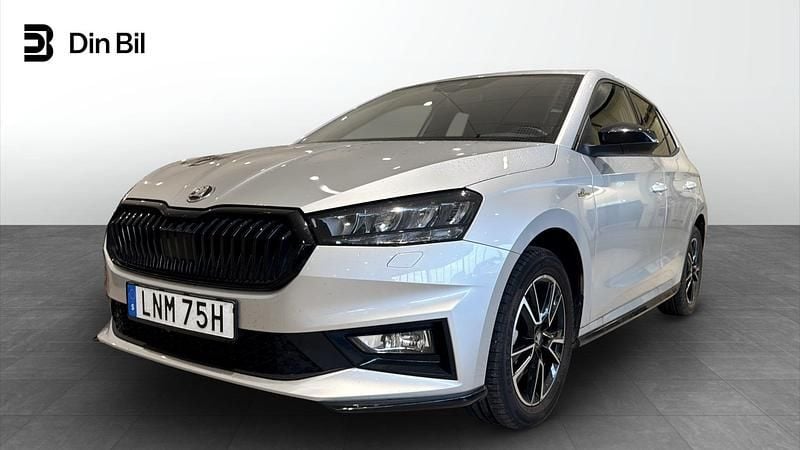 Begagnad Skoda Fabia Monte Carlo 150 HK (110 kW) 2025 Brilliant silver metallic Halvkombi