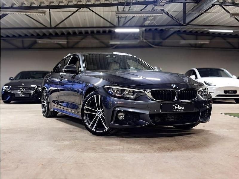 Grå Begagnad 2018 BMW 420 Gran Coupé M Sport Sportkupé | 259 900 kr (Marknadspris) - Bild 1/4