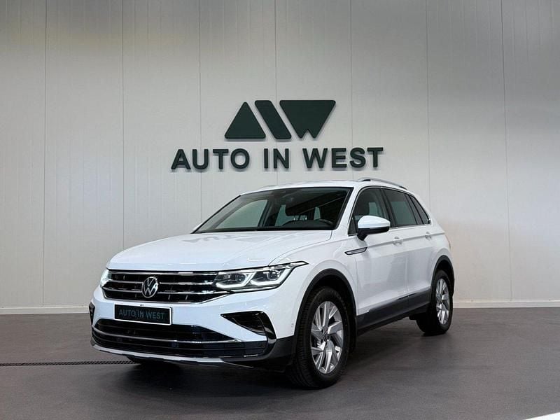 Vit Begagnad 2021 VW Tiguan Elegance SUV | 289 900 kr (Bra pris) - Bild 1/4