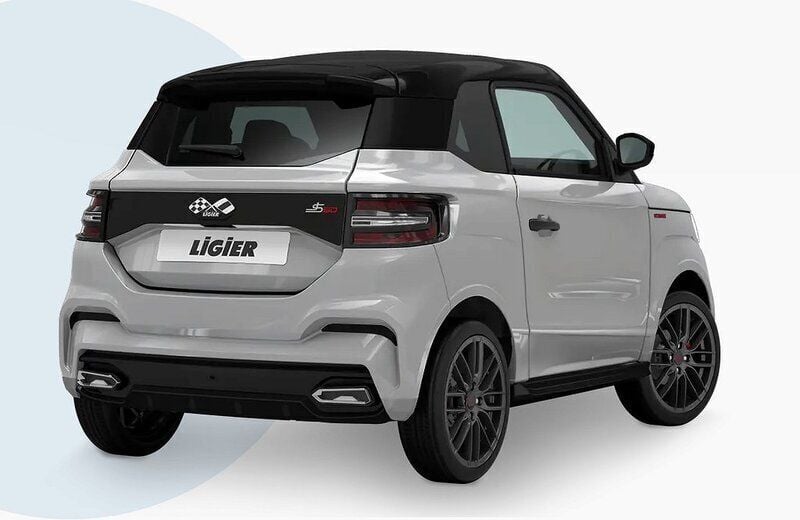 Ny Ligier JS50 2025 Grön,blå,grå,röd,svart,vit Halvkombi