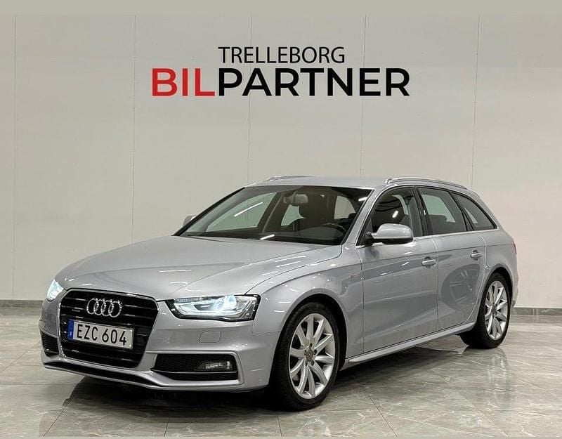 Silver Begagnad 2014 Audi A4 S-Line Kombi | 169 900 kr (Marknadspris) - Bild 1/4