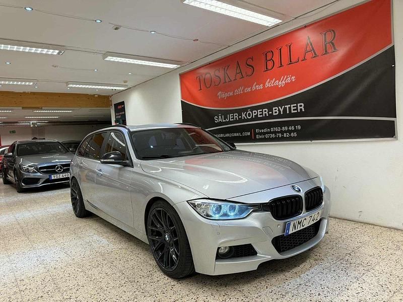 Silver Begagnad 2012 BMW 320 Kombi | 129 900 kr (Marknadspris) - Bild 1/4