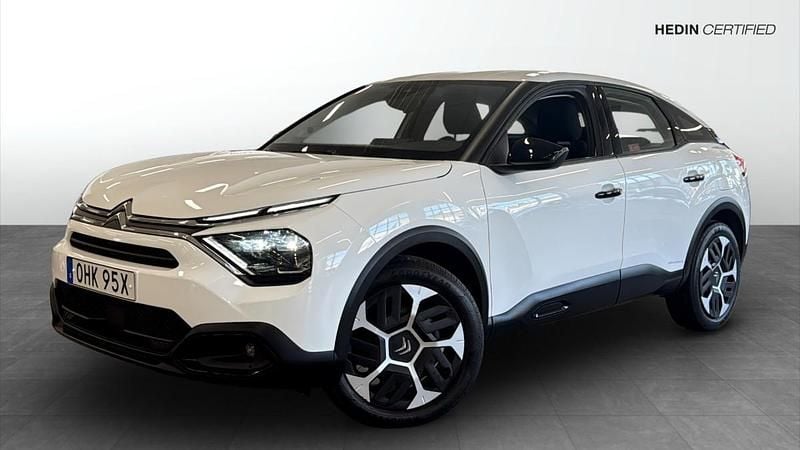 Vit (white) Begagnad 2022 Citroën C4 Feel Halvkombi | 169 900 kr (Lite dyr) - Bild 1/4
