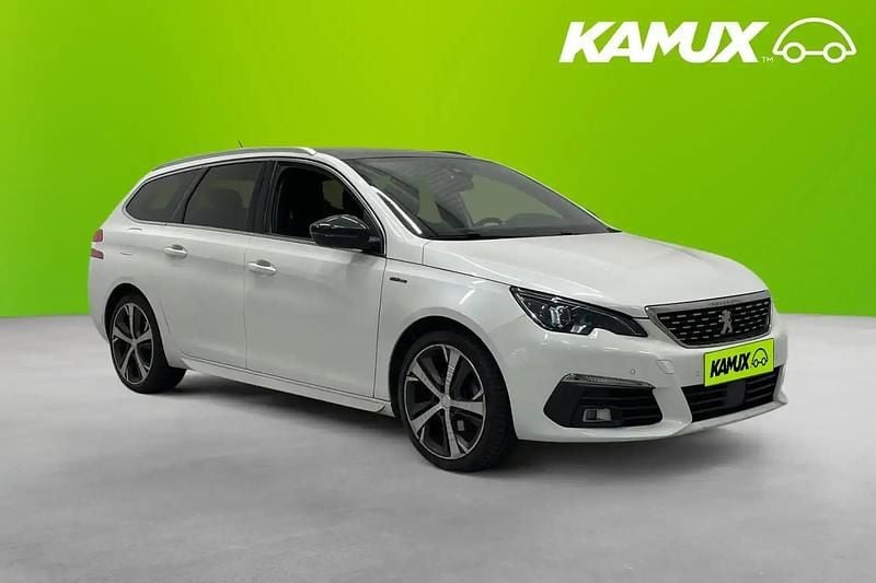 Vit Begagnad 2019 Peugeot 308 GT-line Kombi | 169 700 kr (Marknadspris) - Bild 1/4