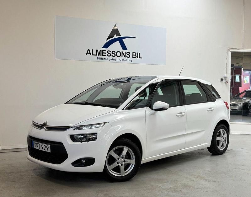 Vit Begagnad 2014 Citroën C4 Picasso Minibuss | 59 900 kr (Marknadspris) - Bild 1/4