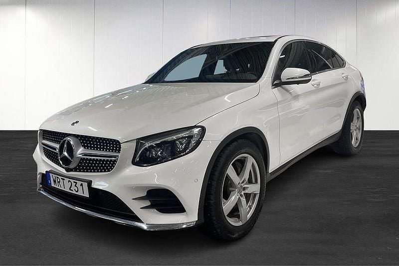 Begagnad Mercedes GLC350 2017 Vit Sportkupé