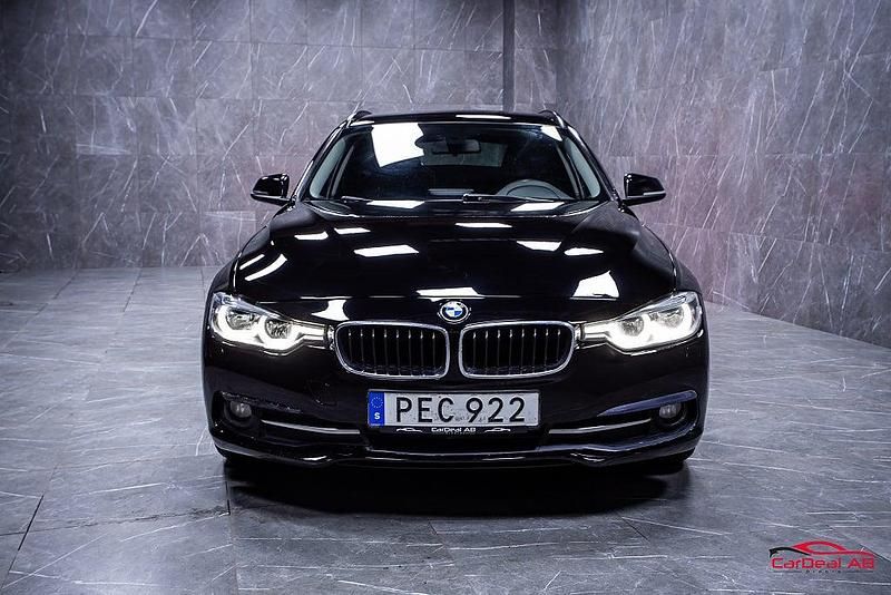 Begagnad BMW 320 Sport Line 190 HK (139 kW) 2017 Svart Kombi