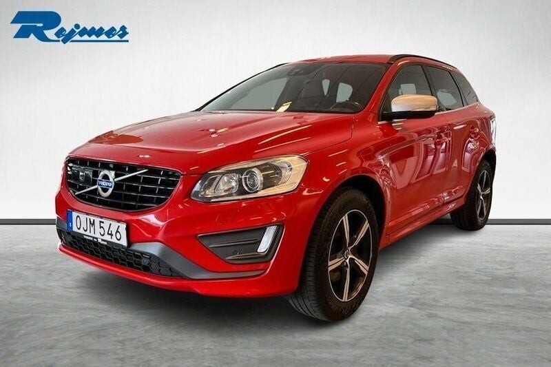 Röd Begagnad 2016 Volvo XC60 R-Design SUV | 184 800 kr (Lite dyr) - Bild 1/4