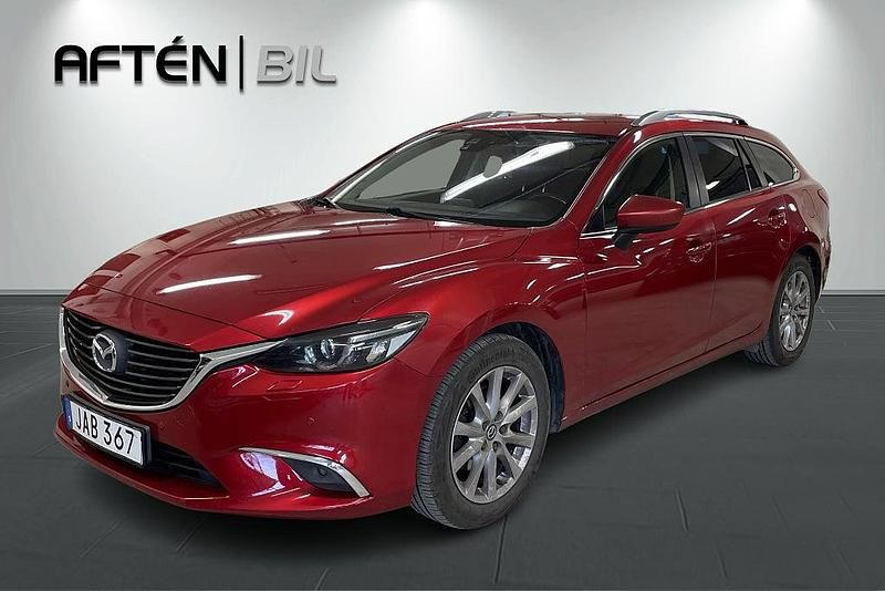 Begagnad Mazda 6 Vision 150 HK (110 kW) 2015 Röd Kombi