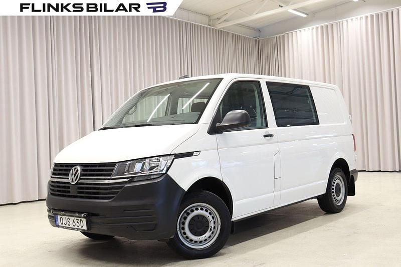 Vit Begagnad 2021 VW T6.1 Van | 449 900 kr (Dyr) - Bild 1/4
