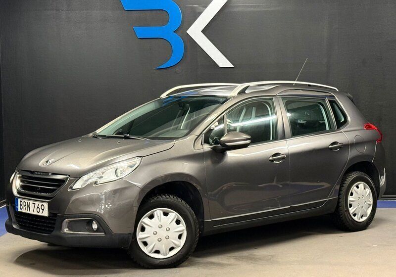 Mörkgrå Begagnad 2014 Peugeot 2008 SUV | 99 900 kr (Marknadspris) - Bild 1/4
