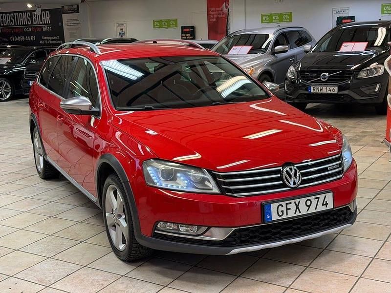 Begagnad VW Passat Alltrack 177 HK (130 kW) 2013 Röd Kombi