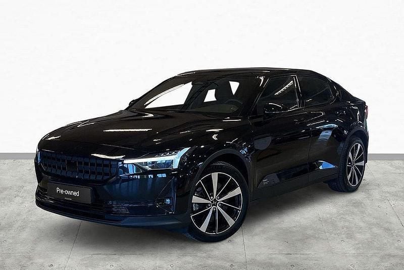 Svart Begagnad 2022 Polestar 2 Plus Sedan | 319 900 kr (Superpris) - Bild 1/4